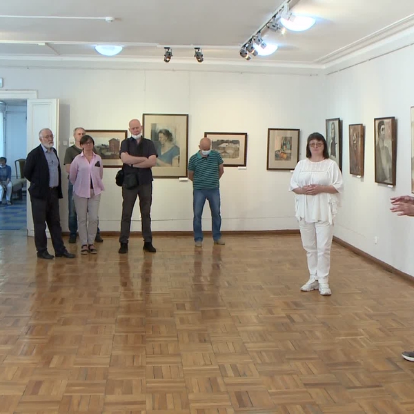 Портреты и натюрморты: в Рязани впервые открылась выставка Михаила Рудакова