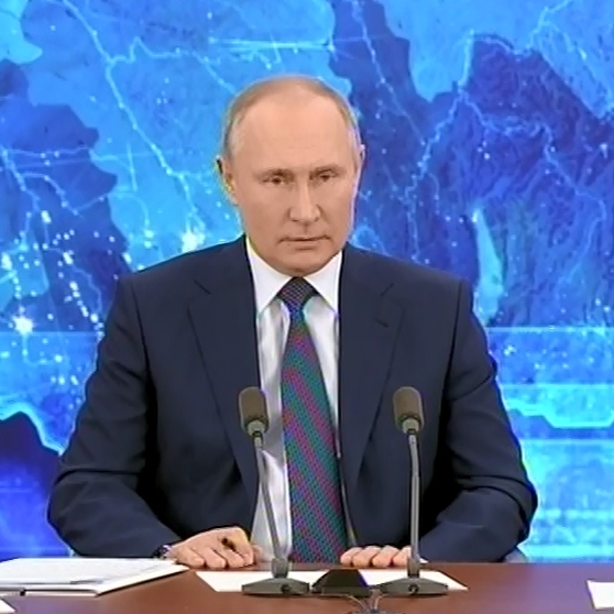 За 4,5 часа Владимир Путин ответил на 60 вопросов