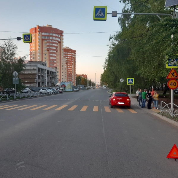 В Дашково-Песочне сбили 7-летнего ребенка на велосипеде