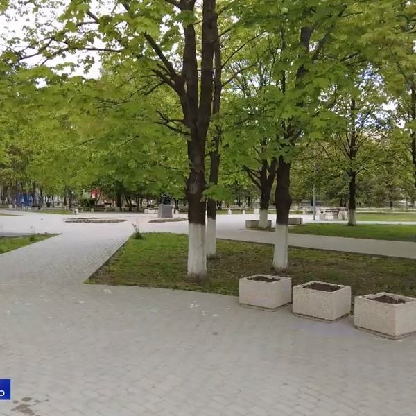 В Новомичуринске продолжается благоустройство парков и скверов