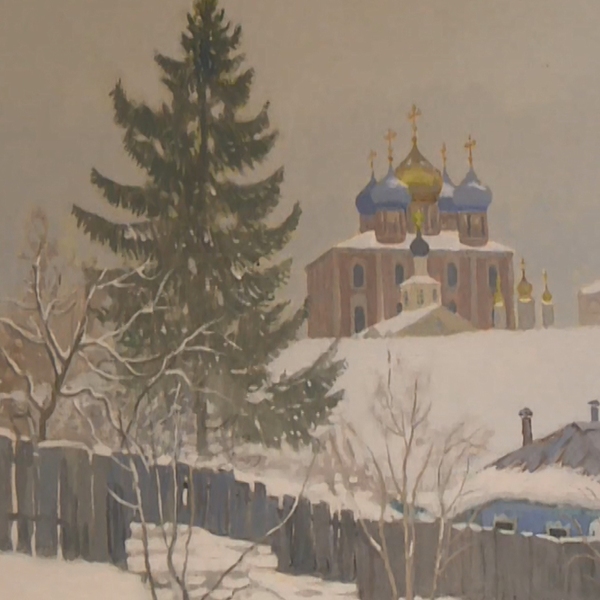 В художественном салоне «На старом перекрестке» открылась выставка «Зима в Рязани»