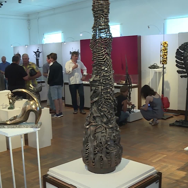 В Кремле открылась выставка художественных мастеров по металлу