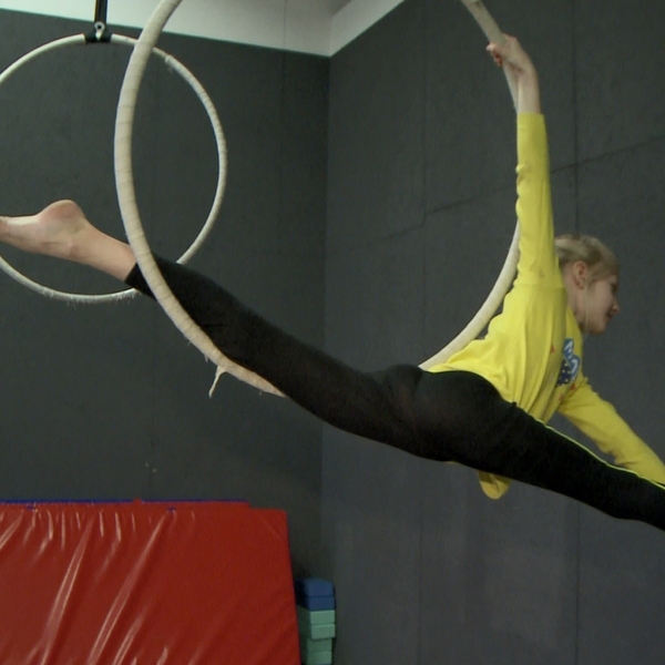 В Рязани набирает популярность воздушная гимнастика