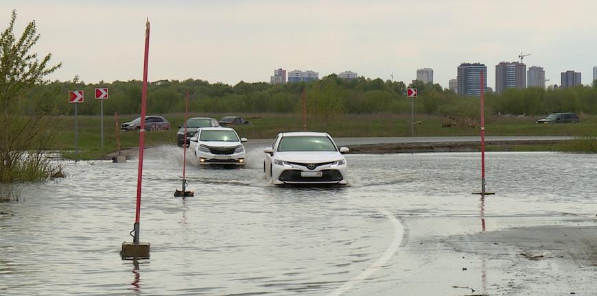 Понижение уровня воды в оке