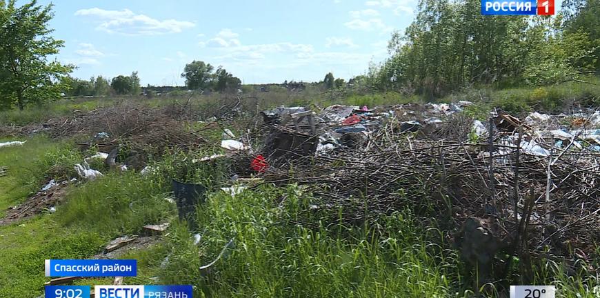 Карта стихийных свалок