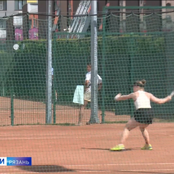 В Рязани проходит областной турнир по теннису 