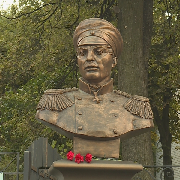 В Рязани открыли памятник адмиралу Федору Ушакову