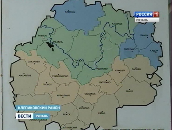 Карта почв рязанской области по районам подробная