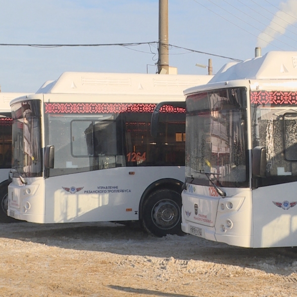 Рязанский автопарк пополнился 25 автобусами
