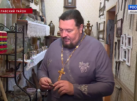 Актуальная тема - Священник Василий Радько ездит с гуманитарными конвоями на передовую