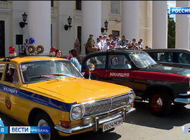 Пробег ретро-автомобилей