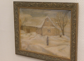 В Доме-музее Пожалостина в Солотче открылась персональная выставка игумена Евфимия