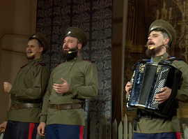 Милославские казаки выступили на рязанской сцене