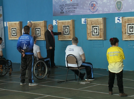 В областном центре проходят Всероссийские соревнования по спортивному метанию ножа