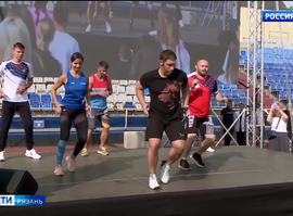 Зарядка с чемпионом