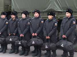 32 призывника отправились сегодня на службу в армию