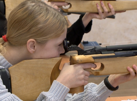 В Рязани прошел фестиваль ГТО по дисциплине "стрельба из пневматической винтовки"