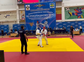 Рязанские полицейские завоевали бронзу на чемпионате МВД по рукопашному бою в Анапе