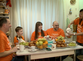 Семья Бехарских-Цыганок из Рязани готовится к финалу Всероссийского конкурса "Это у нас семейное"