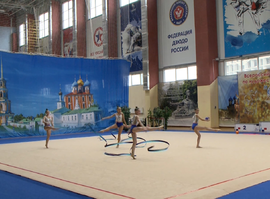 В Рязани проходят Всероссийские соревнования по художественной гимнастике «Есенинская осень»