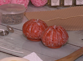 Новогоднее хобби: когда свечи пахнут мандарином, а грибы растут из пряжи