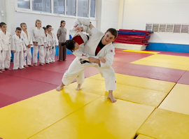 Семья полицейских воспитывает новое поколение клепиковских дзюдоистов