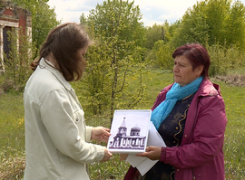 Жители села Зимино Захаровского района своими силами спасают историческую церковь