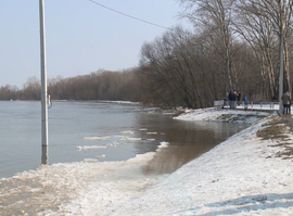 Реки региона продолжают выходить из берегов