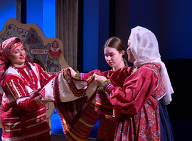 В Рязани прошла премьера иммерсивного этноспектакля "Сряда"