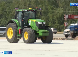Соревнования трактористов