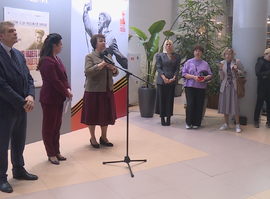 Выставка к 110-летию Константина Симонова