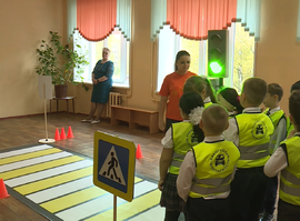 Для рязанских школьников проводят уроки безопасности на дороге