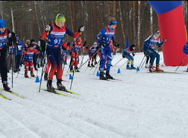 В Касимовском округе прошли лыжные гонки