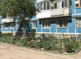 Рязанка занимается преображением своего двора