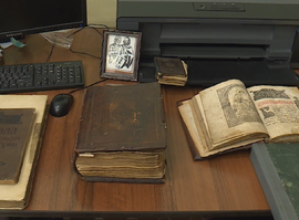 В храме Сретения Господня хранятся редкие книги