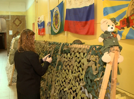 Ученики и педагоги Ряжской школы поддерживают бойцов на фронте – уже отправлено 300 сетей