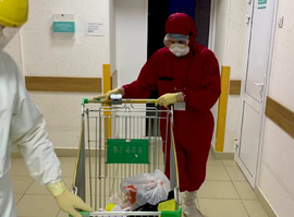 Актуальная тема - Волонтеры из районов помогают в ОКБ