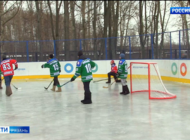 Хоккей в валенках