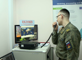 В рязанском вузе связались с Космосом