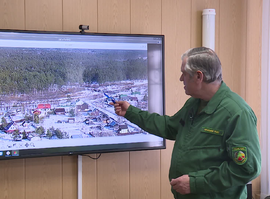 Актуальная тема - Специалисты «Пожлеса» осваивают новую технику