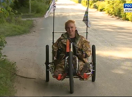 Актуальная тема - Петербургский путешественник Евгений Кутузов посетил Рязань